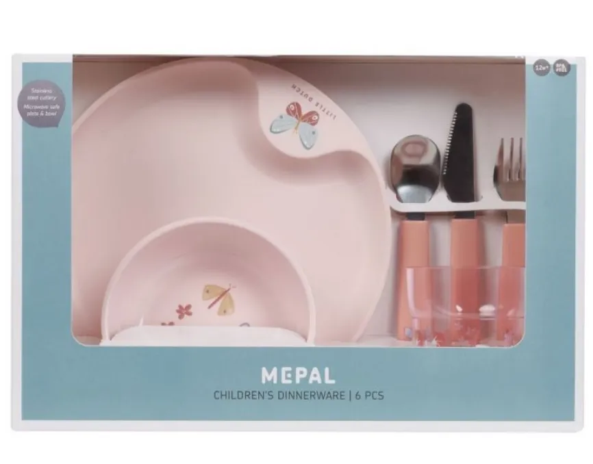 Set pappa 6 pz Flowers and Butterlies