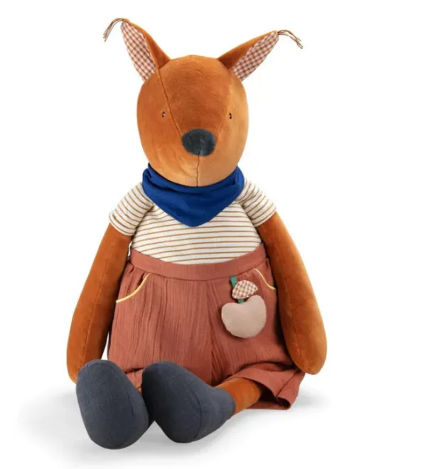 Peluche attività gigante Harry lo scoiattolo 75 cm
