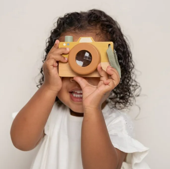 Macchina fotografica caleidoscopio vintage