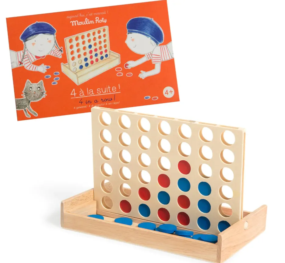Gioco forza quattro in legno