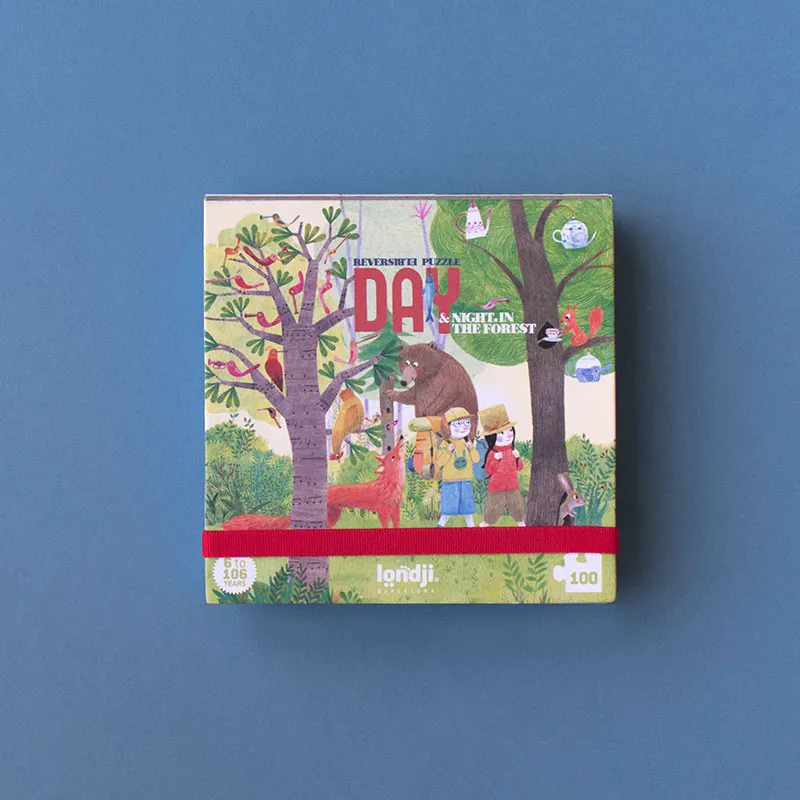 Puzzle tascabile Notte&Giorno nella foresta