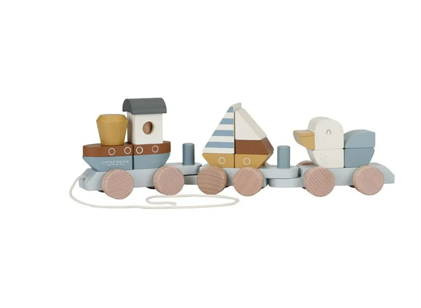 Trenino in legno Sailor Bay