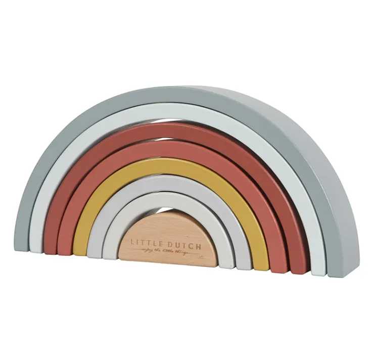 Arcobaleno in legno