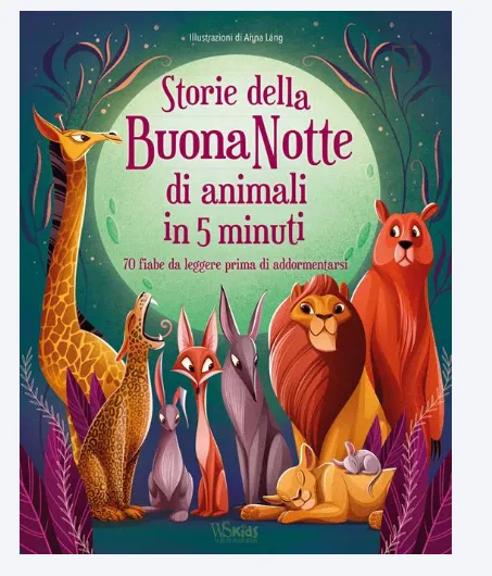 Storie della buonanotte di animali in 5 minuti