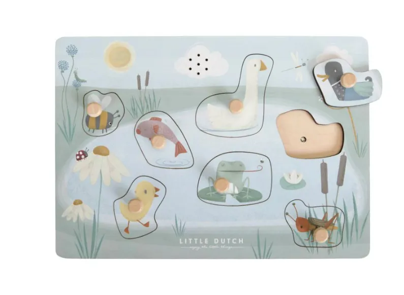 Puzzle in legno Little Goose