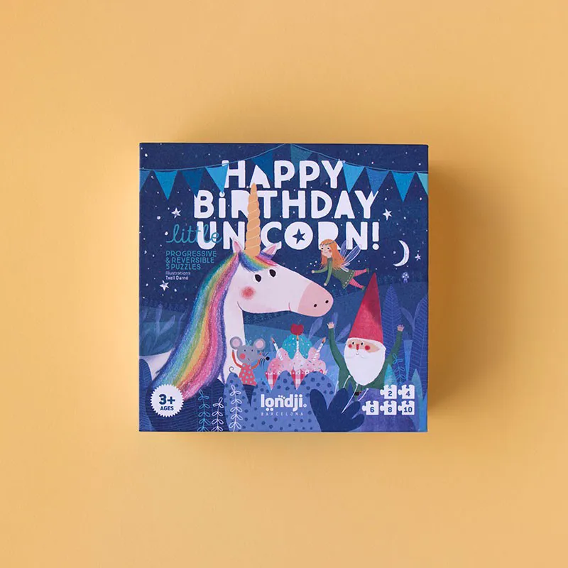 Buon compleanno unicorno puzzle
