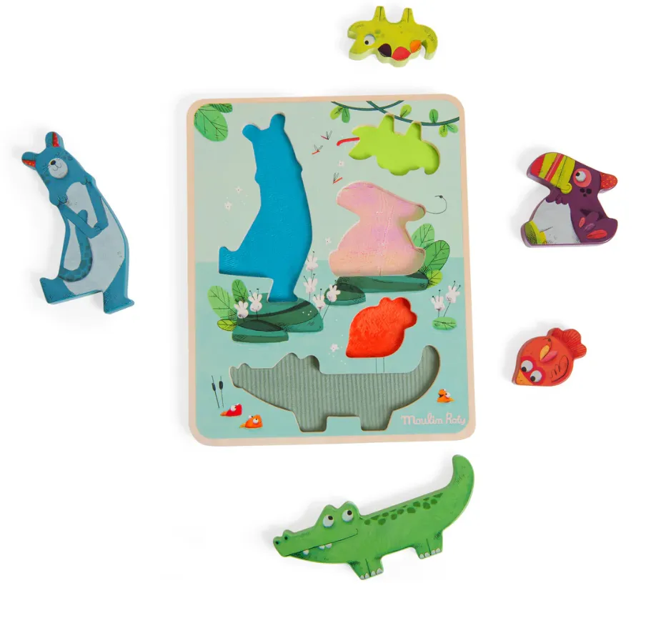 Puzzle sensoriale Giungla