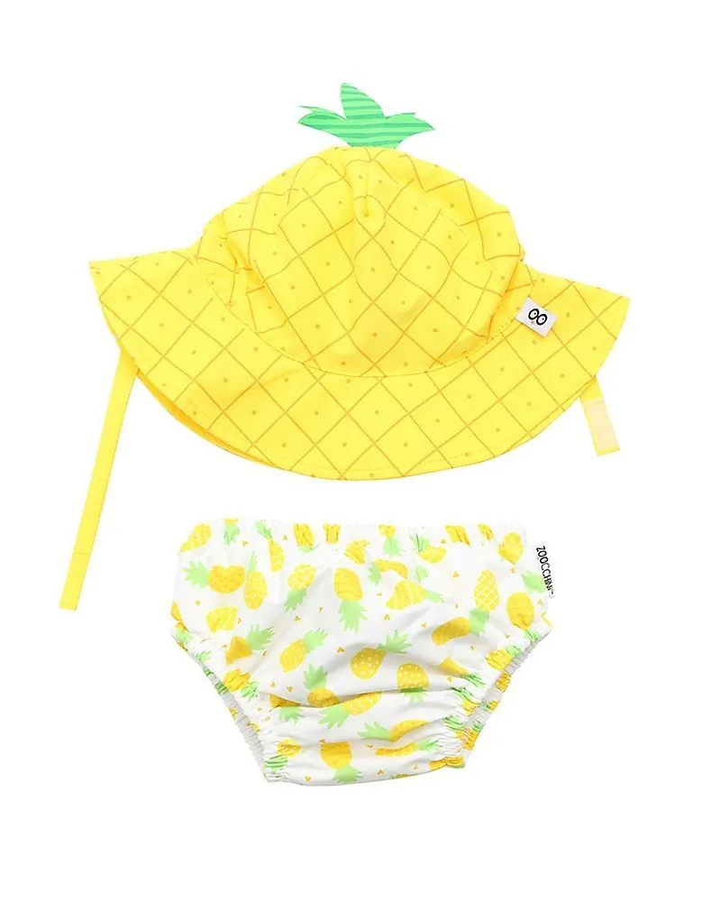 Set ANANAS costumino contenitivo+cappellino UPF 50+