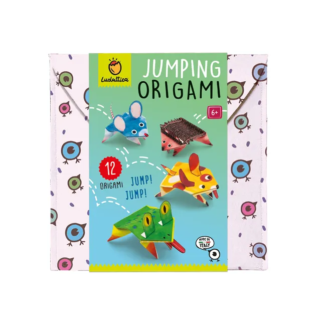 Jumping origami  - Ludattica