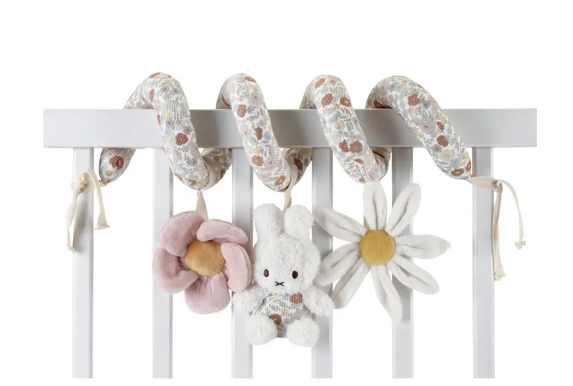 Spirale attività Miffy fiori vintage