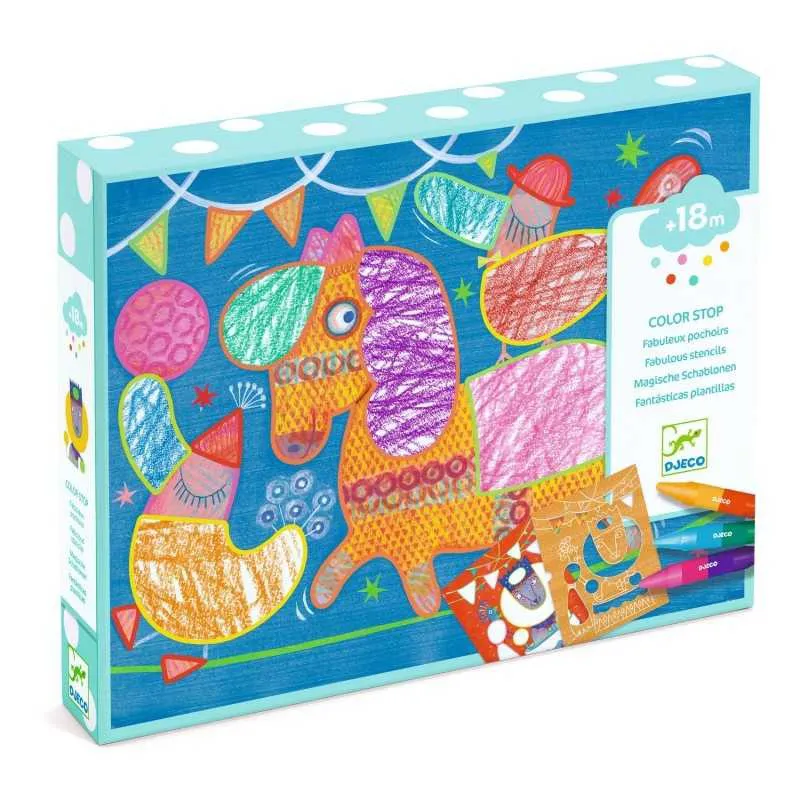 Color stop con stencil