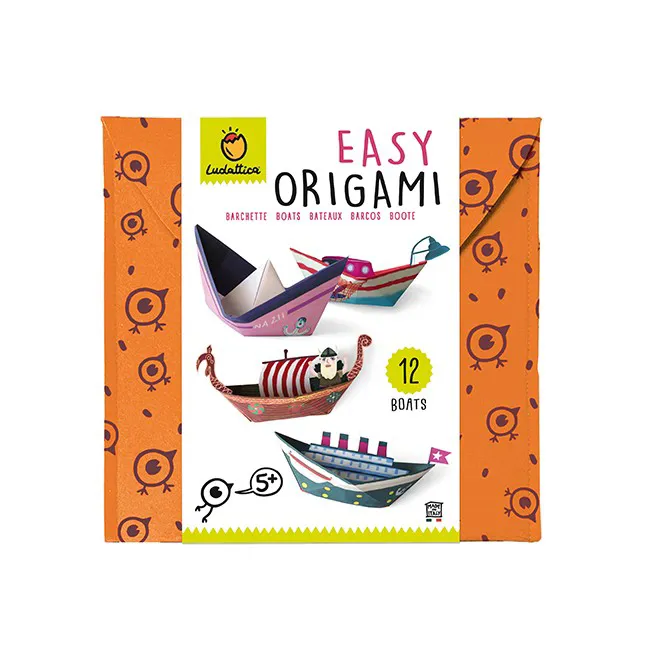 Barchette origami (confezione azzurra) - Ludattica