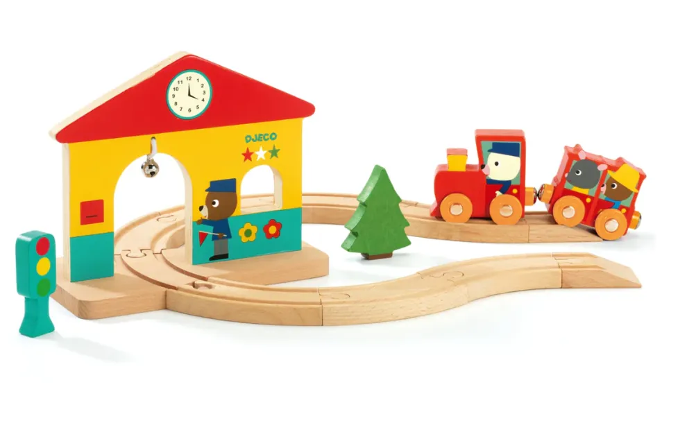 Mini circuito con trenino
