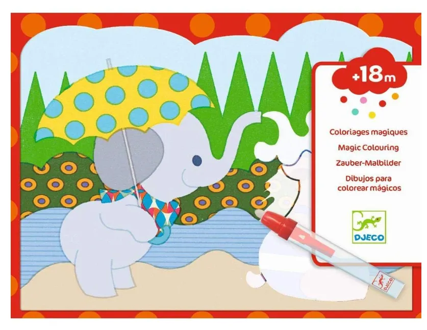 Colorazione magica con penna ad acqua