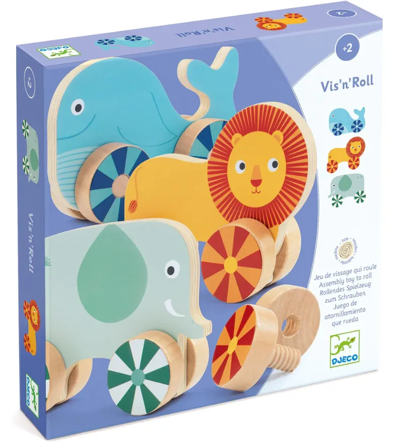 Vis'n'roll - Gioco avvita e svita