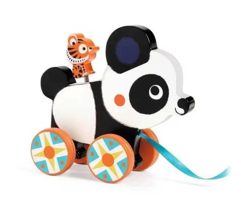 Billie panda e tigre gioco da traino