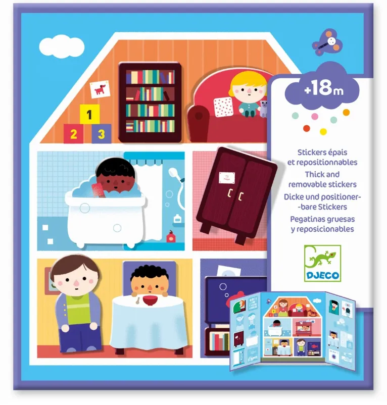 Stickers attacca e stacca - Casa