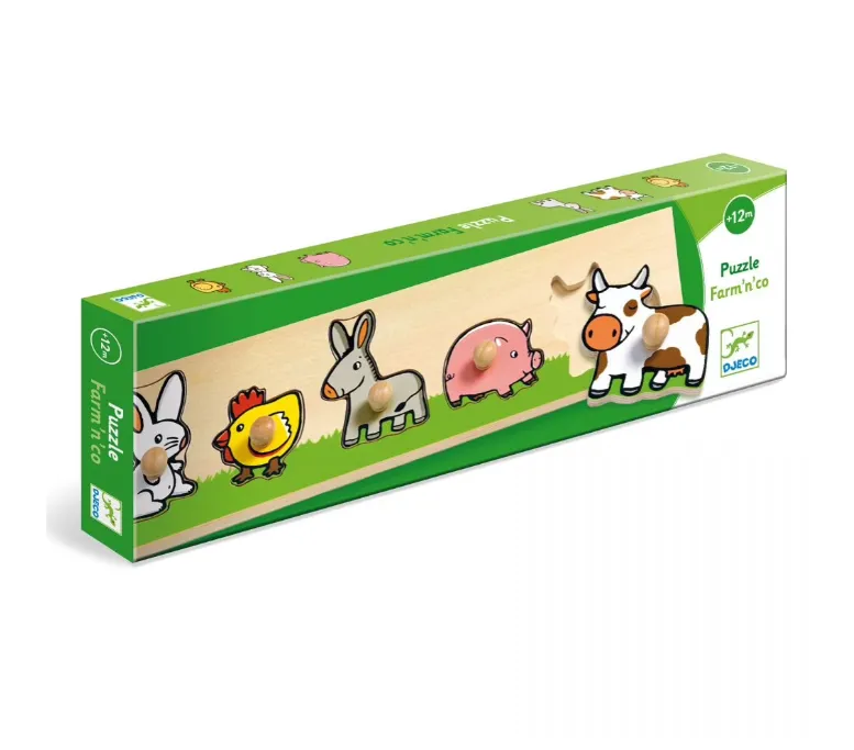 Puzzle Farm'n'co a incastro