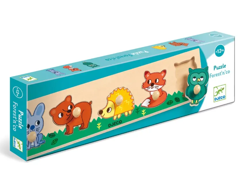 Puzzle forest'n'co ad incastro