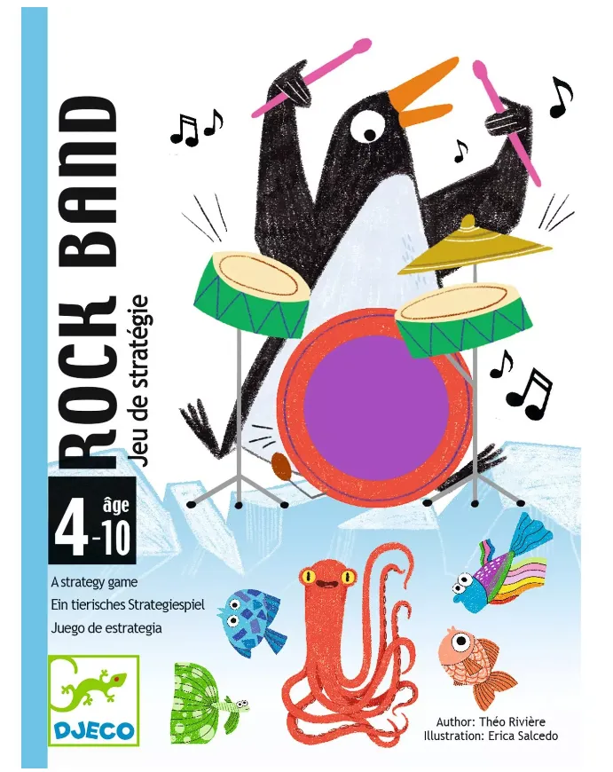 Rock band - Gioco di carte