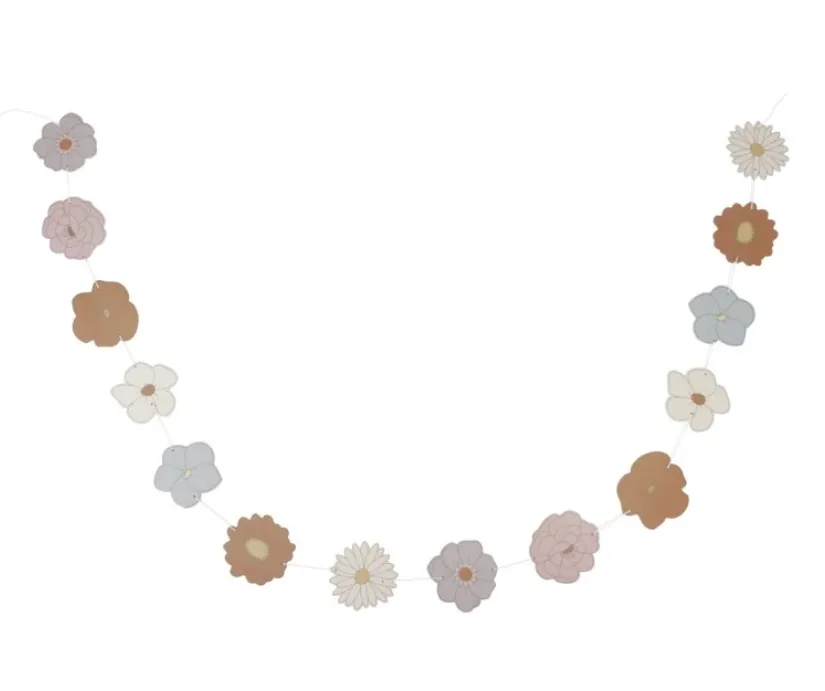Ghirlanda fiori vintage