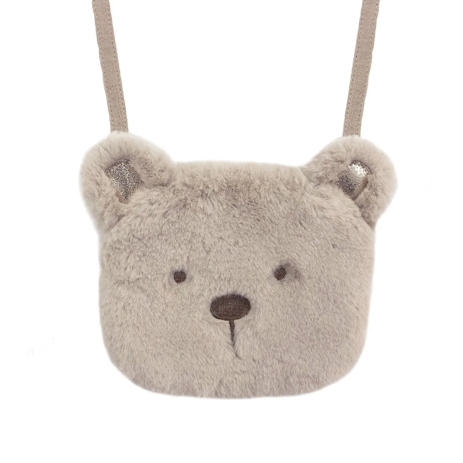 Borsa orsetto beige