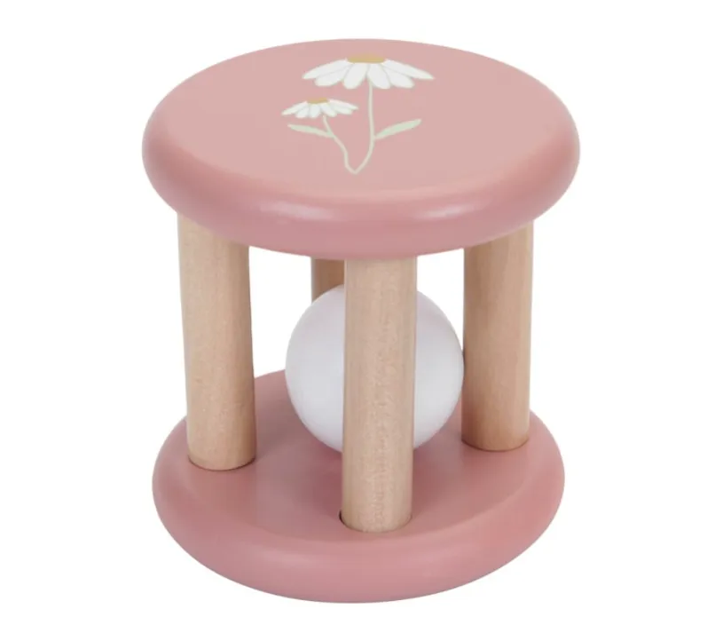 Sonaglio a rullo rosa