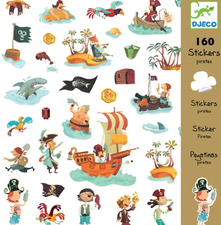 Stickers pirati