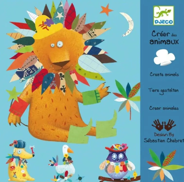 Crea con gli stickers - Animali