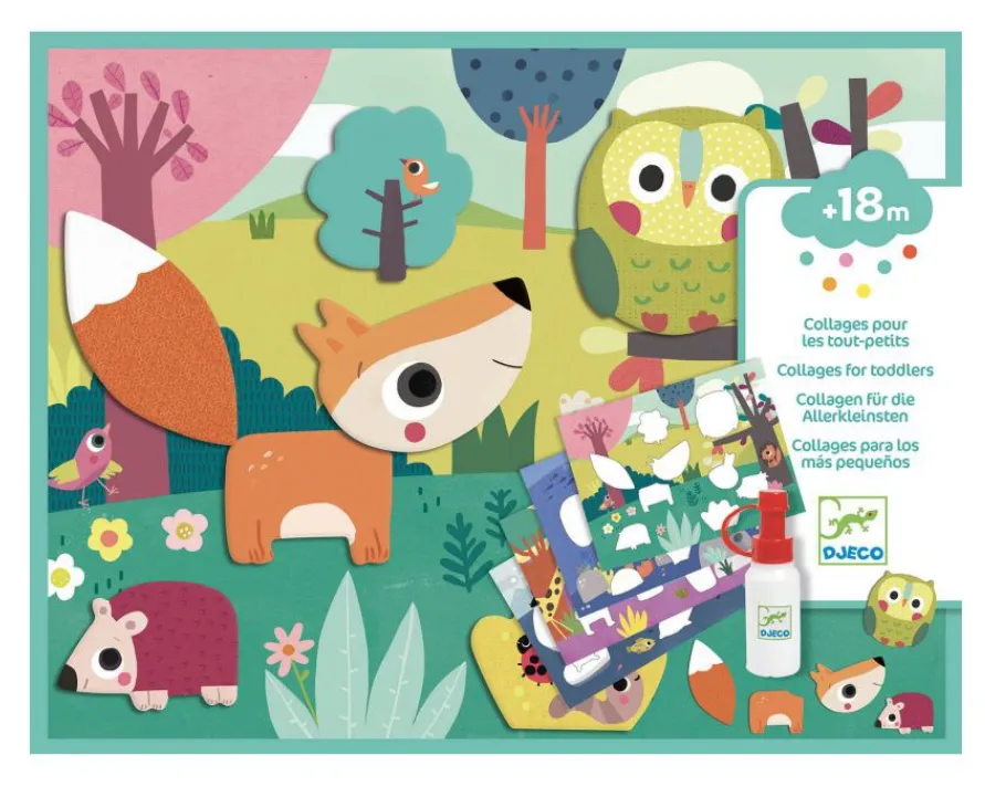 Collage per i piccoli - Animali