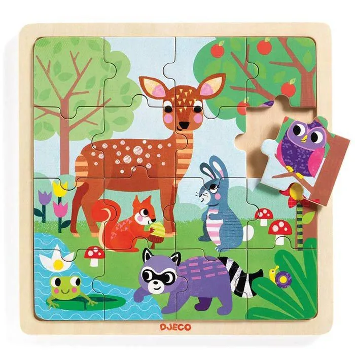 Puzzle in legno Foresta