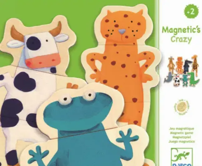 Figure magnetiche in legno - Crazy