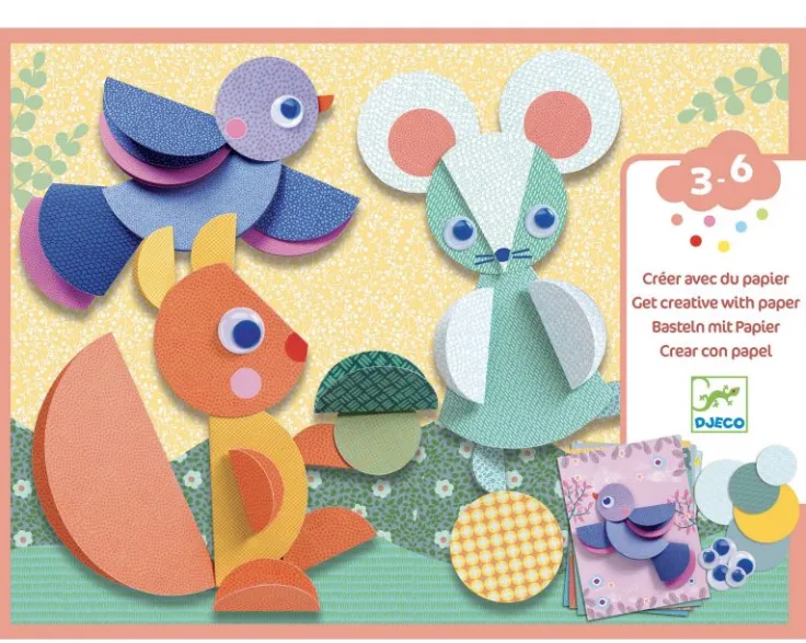Crea personaggi con la carta Round and Round