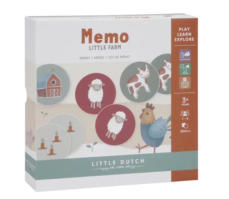 Gioco memory - Piccola fattoria