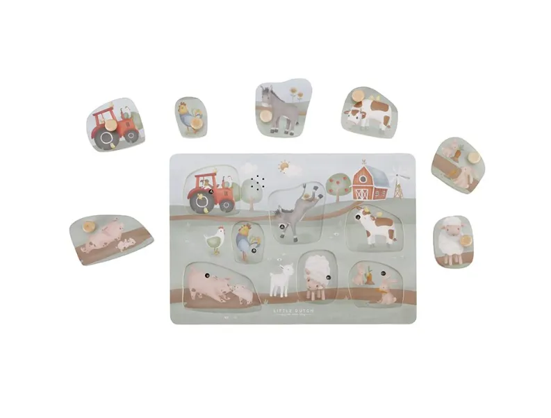 Puzzle sonoro - Piccola fattoria