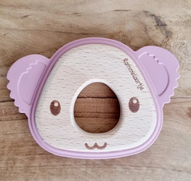Anello dentizione koala - rosa