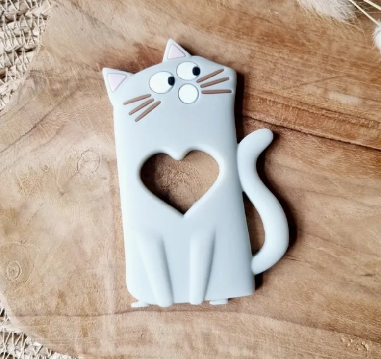 Anello dentizione Gatto grigio chiaro