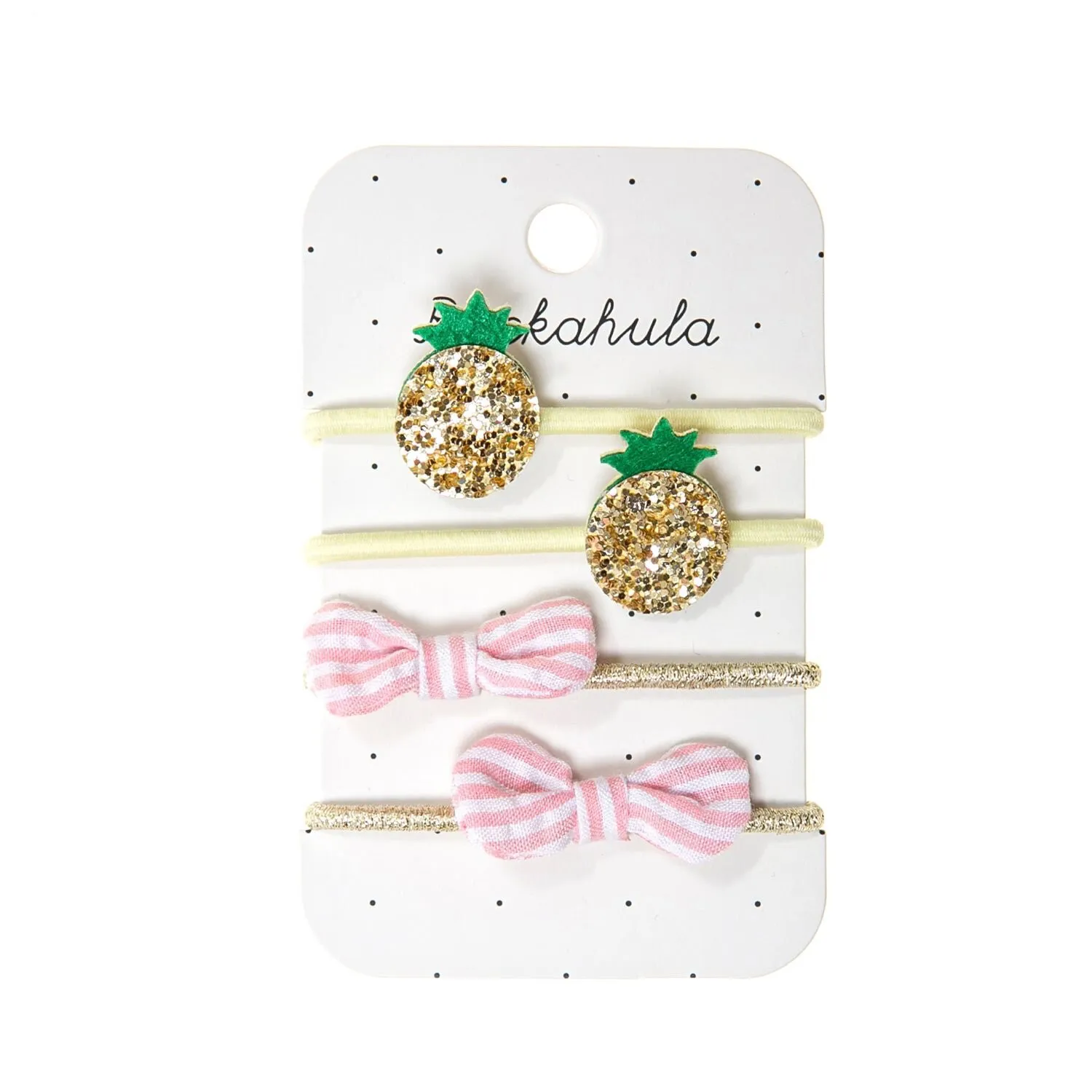Elastici ananas e fiocchi