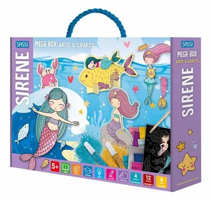 Le sirene. Mega box arts&crafts