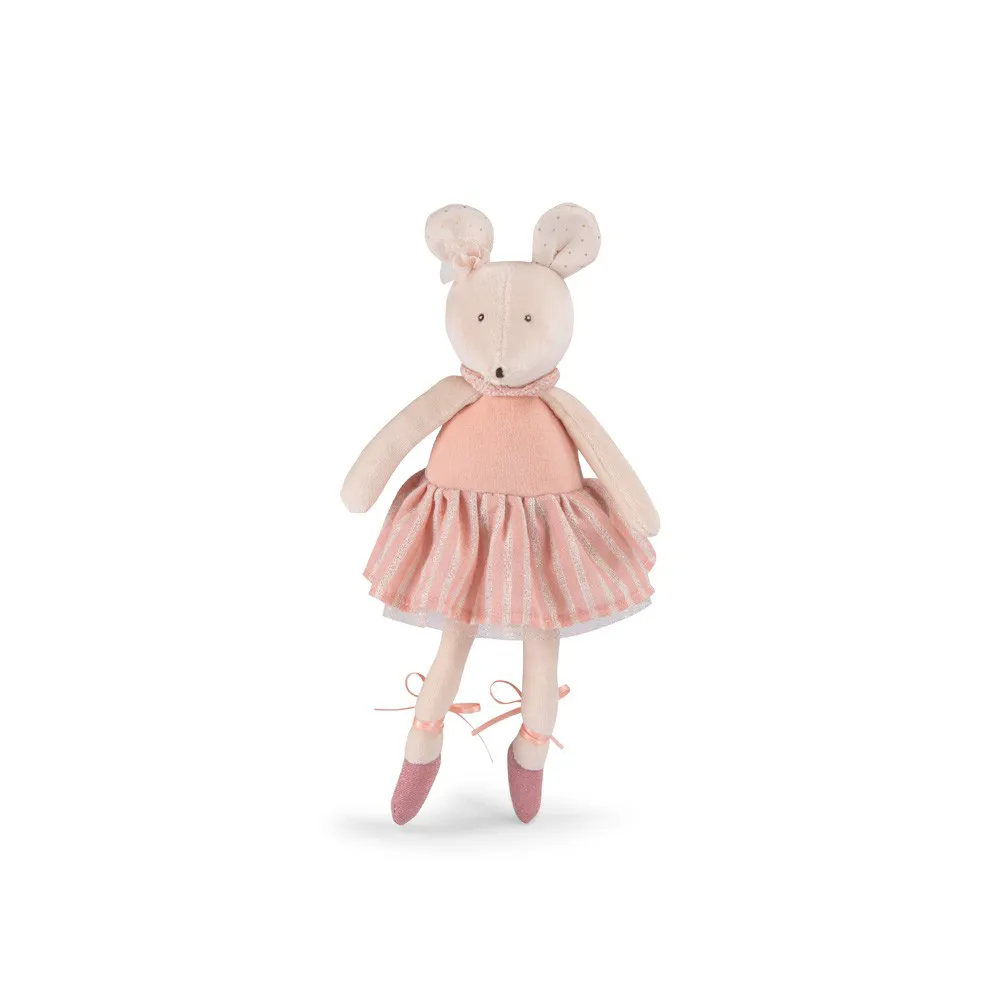 Peluche Anna - topo rosa