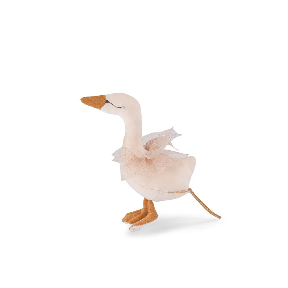 Sonaglio cigno dettagli panna