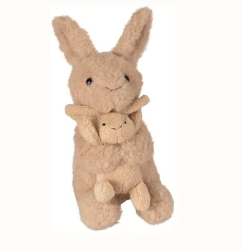 Emile il coniglietto con il suo cucciolo