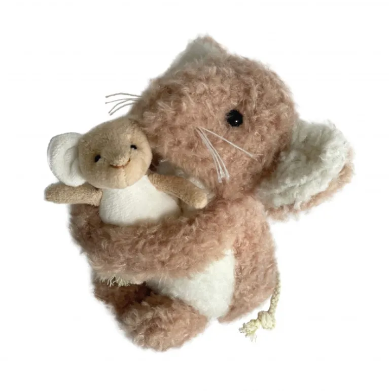 Camelia il topolino con il suo cucciolo