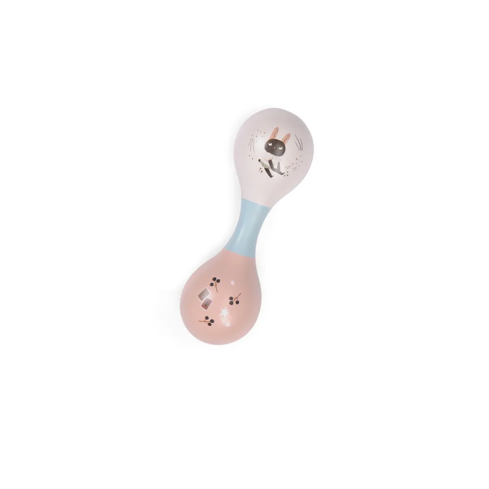 Maracas in legno crema