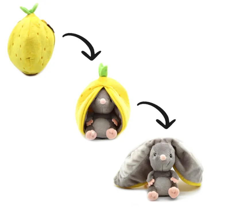 Peluche topino nel limone