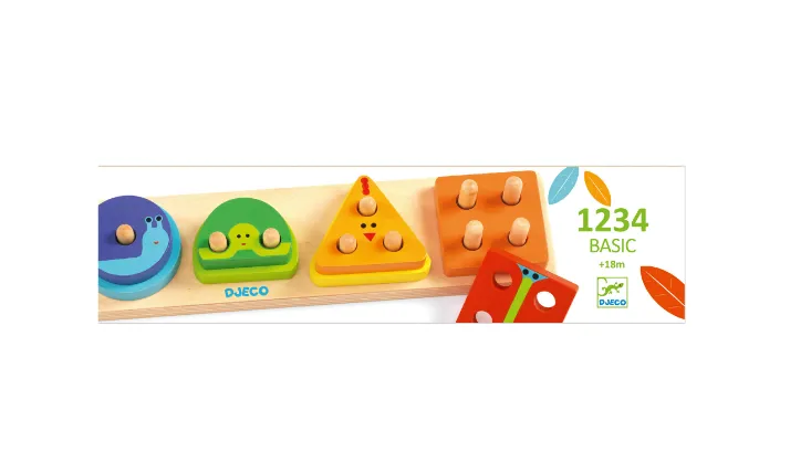 Puzzle ad incastro 1234 Basic
