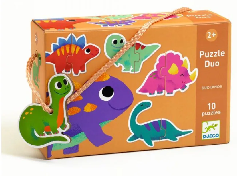 Puzzle Duo Dinosauri