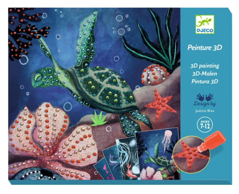 Djeco pittura 3D - Profondità oceanica