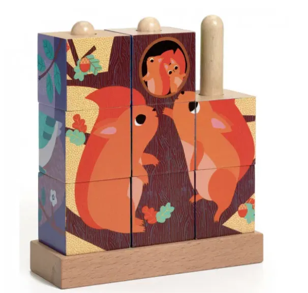 Puzzle da impilare foresta