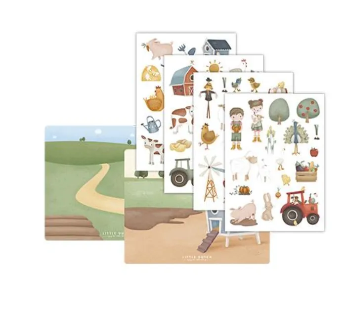 Adesivi Little Farm anche per finestre